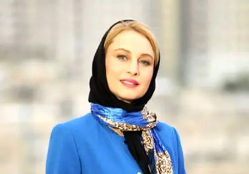 استایل بنفش و تابستانی مریم کاویانی جلب توجه کرد