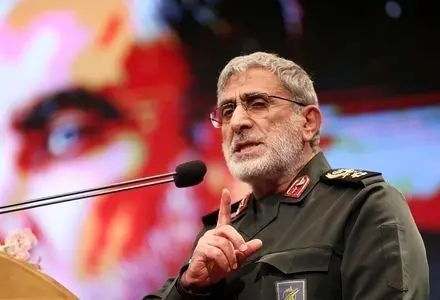 هشدار و پیام مهم سردار قاآنی به آل‌سعود + عکس
