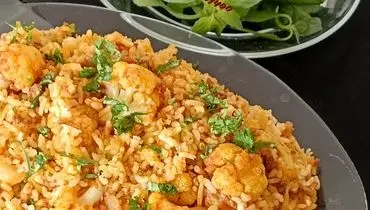طرز تهیه گل‌کلم پلو؛ دستور پختی متفاوت و جذاب

