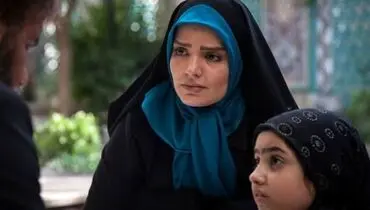 مرضیه سریال آوای باران از هنر جدیدش رونمایی کرد