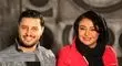 مه‌لقا باقری ۴۵ سالگی را بدون جواد عزتی جشن گرفت/ ویدئو