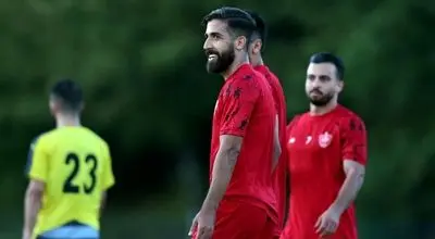 کارتال از زوج جدیدش در پرسپولیس رونمایی کرد