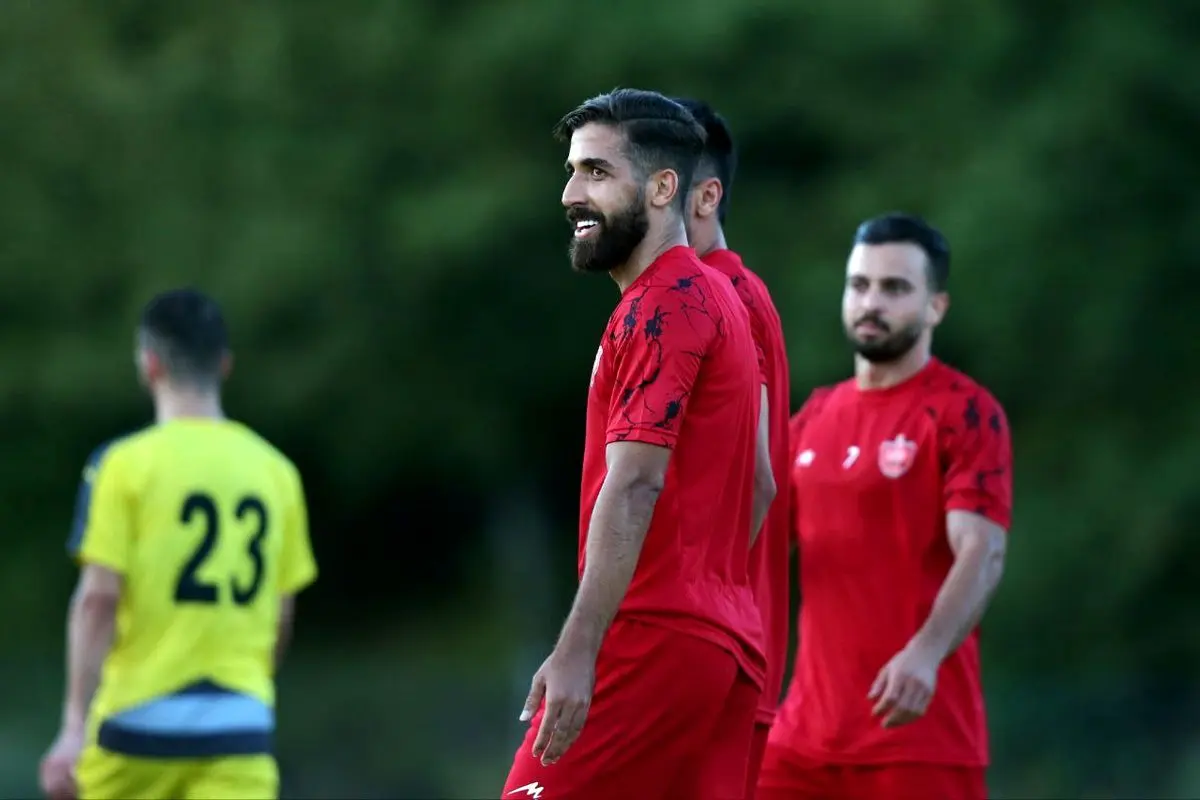 کارتال از زوج جدیدش در پرسپولیس رونمایی کرد