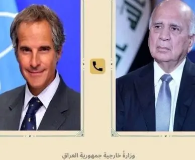 فؤاد حسین و گروسی از توافق احتمالی ایران و آمریکا حمایت کردند