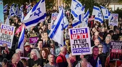 تل‌آویو صحنه اعتراضات تازه علیه کابینه نتانیاهو شد