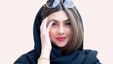 تصویری از آزاده صمدی بعد از ورود به دنیای مدلینگ