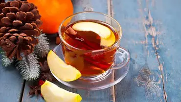 روش تهیه دمنوش سیب و دارچین برای سرماخوردگی