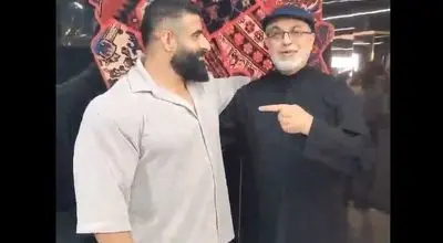 ویدئو | حضور نزار قطری مداح مشهور در باشگاه هادی چوپان