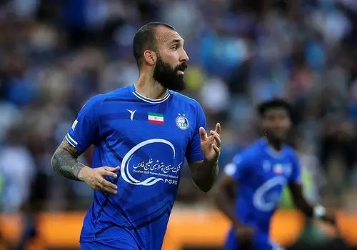 پوستر جدید استقلال به پاس رکورد شکنی روزبه چشمی + عکس