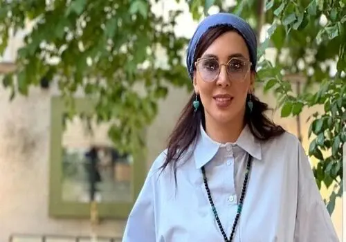 استایل پاییزی لیلا بلوکات با کلاه و دستمال گردن + عکس
