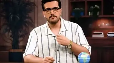 رپ خوانی جالب امیرحسین قیاسی در حضور سینا حجازی در برنامه پامپ / ویدئو