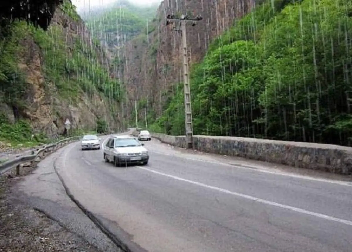 محور کندوان بازگشایی شد