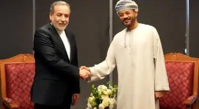 عراقچی با وزیرخارجه عمان دیدار کرد+ عکس
