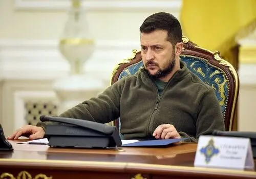 آمادگی زلنسکی برای کناره گیری از قدرت