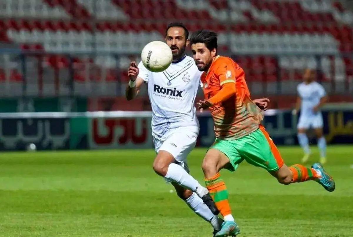 مس رفسنجان 1 - 1 ملوان انزلی