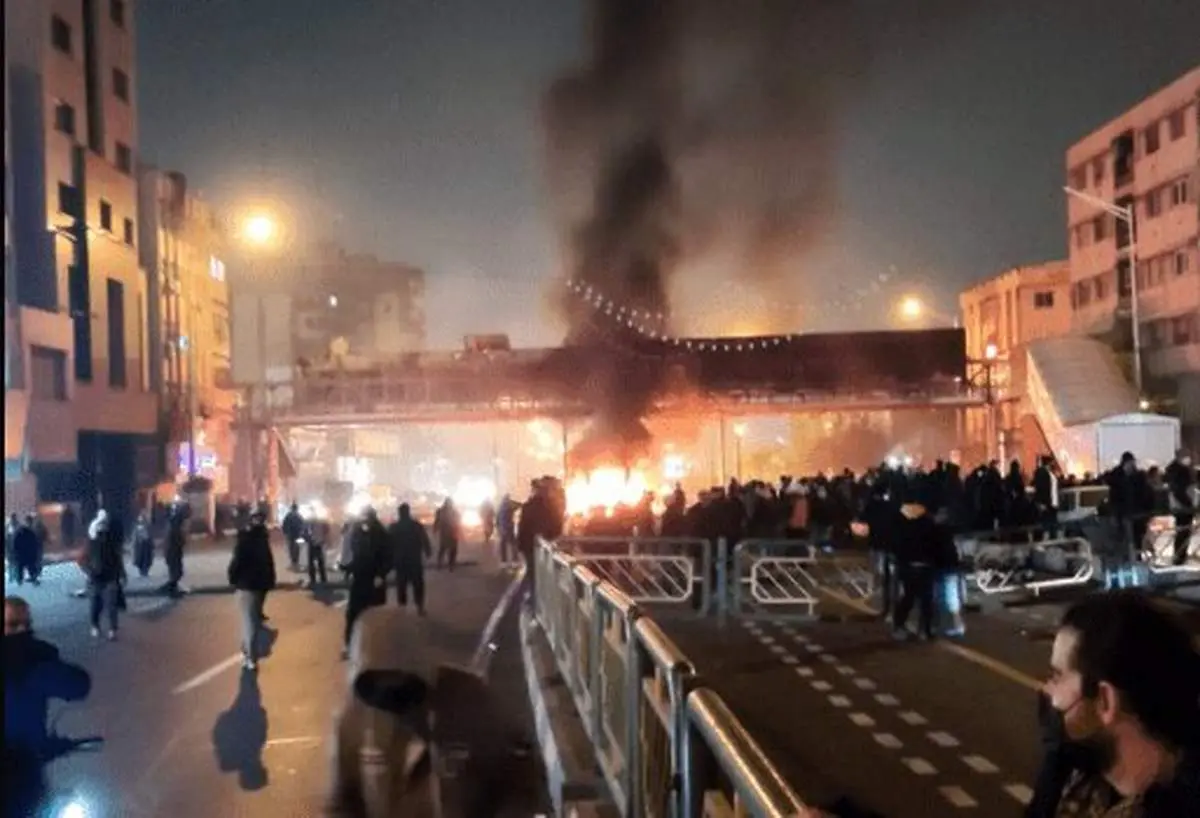 دو بسیجی در این شهر سوزانده شدند 