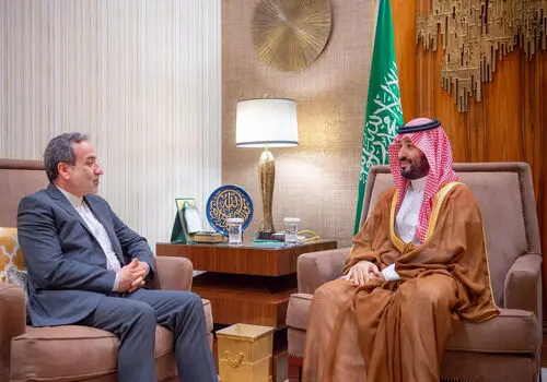  استقبال بن سلمان از ترامپ+ فیلم