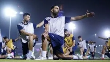 طارمی به تمرین ایران در قطر رسید