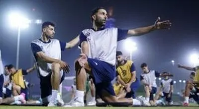 طارمی به تمرین ایران در قطر رسید