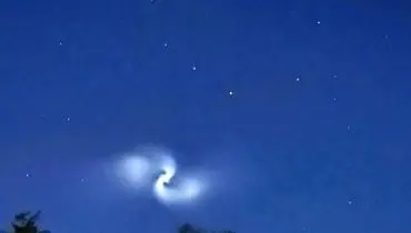 پدیده نوری عجیب در آسمان آمریکا؛ منشأ آن چه بود؟