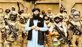 پلیس های طالبان این بار با اسکیت جنجالی شدند+فیلم
