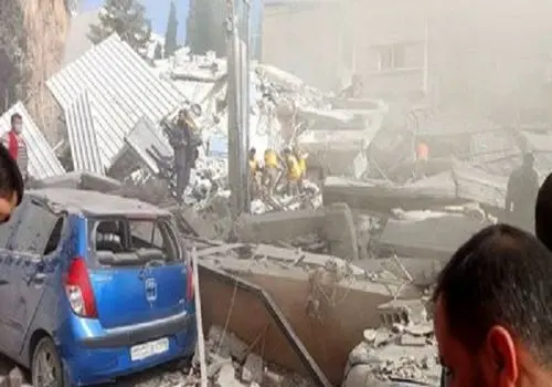 فوری؛ حمله اسرائیل به ساختمان کنسولی سفیر ایران در سوریه؛ ترور دو مقام بلندپایه نظامی+ فیلم
