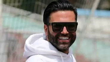 عکس دونفره نیکبخت و همسرش به بهانه روز زن