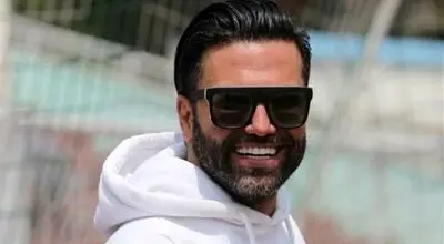 عکس دونفره نیکبخت و همسرش به بهانه روز زن