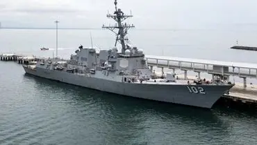 پهلو گرفتن ناوگروه ۱۰۳ نیروی دریایی ارتش در کنارک 