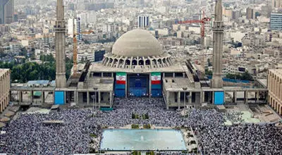  اقامه نماز عید سعید فطر در مصلای تهران + فیلم