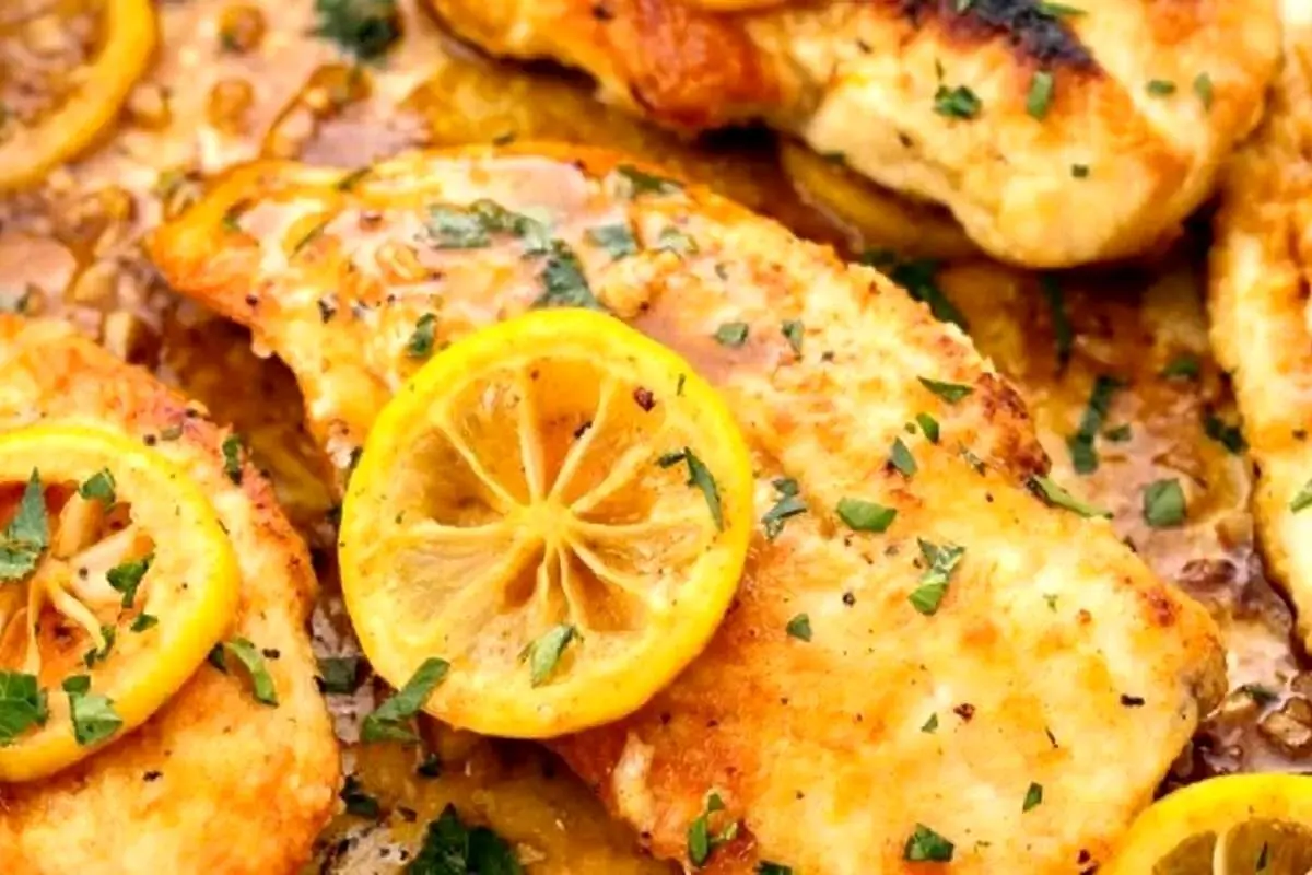 پخت سریع پیکاتای مرغ با لیمو مایر؛ سبک و مجلسی