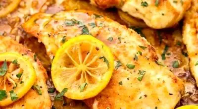پخت سریع پیکاتای مرغ با لیمو مایر؛ سبک و مجلسی