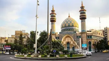 دیوارنگاره جدید میدان فلسطین: «بار دیگر فرعون غرق خواهد شد»