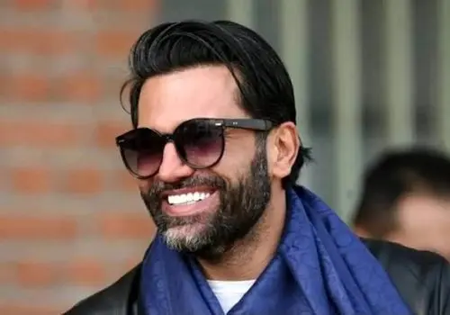 قاب عاشقانه علیرضا نیکبخت‌واحدی در کنار دختر زیبایش