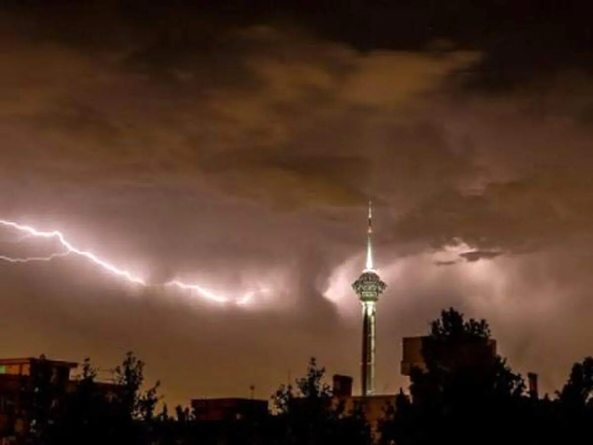 طوفان تهران فوتی برجای گذاشت