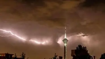 طوفان تهران فوتی برجای گذاشت