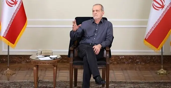 پزشکیان: علی رغم اینکه نیروگاه های ما را زدند اما قطعی برق بسیار کم تر شده است 