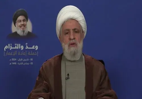 شیخ نعیم قاسم: ما سرزمین خود را از طریق وحدت ملی بازپس خواهیم گرفت

