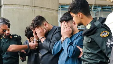 خالکوبی های عجیب روی دست یکی از سارقین بزرگراه صدر!+ عکس