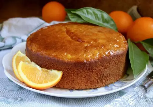 طرز تهیه کیک پرتقالی و شربت مخصوص؛ ساده و خوشمزه


