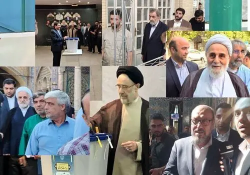 پیام توئیتری سایت رهبر انقلاب اسلامی پس از آغاز رای گیری انتخابات ریاست جمهوری+ عکس
