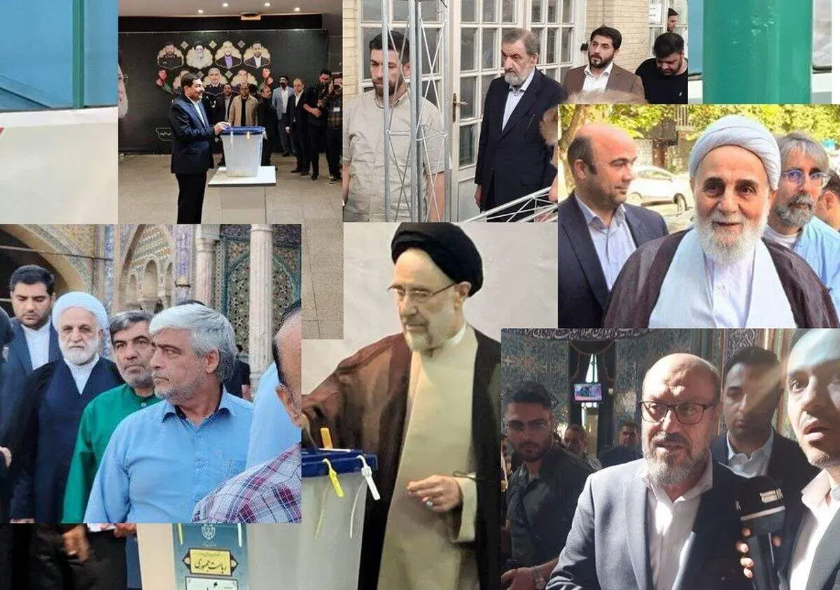 مسئولین ارشد کشور کجا رای دادند؟