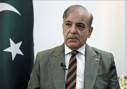 دیدار شهباز شریف با ونس 