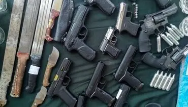 عملیات ضربتی پلیس مازندران: دستگیری ۷۶ متهم و کشف سلاح‌های غیرمجاز