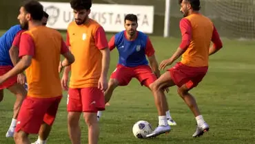 تیم ملی فوتبال تمرین خود در تاشکند را با دو گروه مجزا آغاز کرد