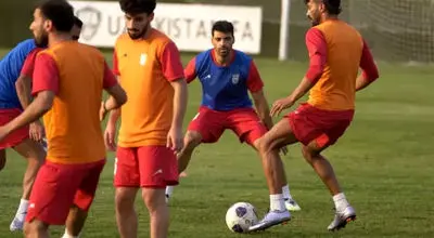 تیم ملی فوتبال تمرین خود در تاشکند را با دو گروه مجزا آغاز کرد