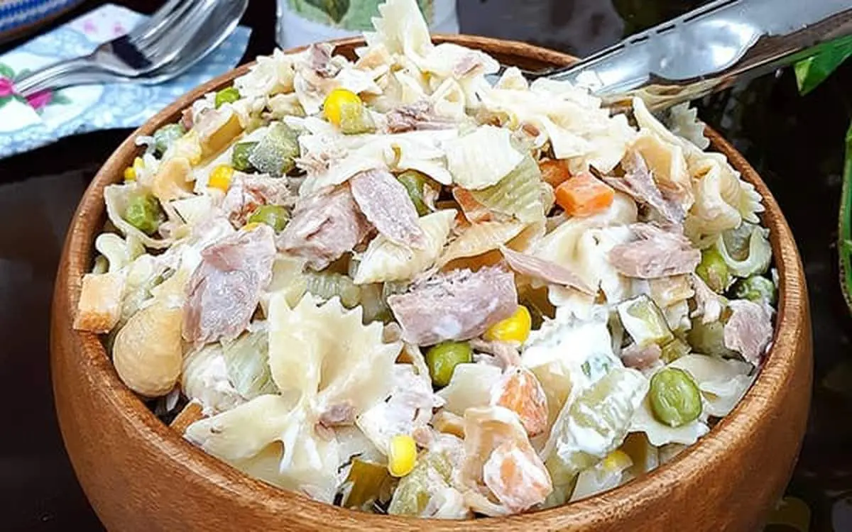 این روش تهیه سالاد ماکارانی غوغا می کند