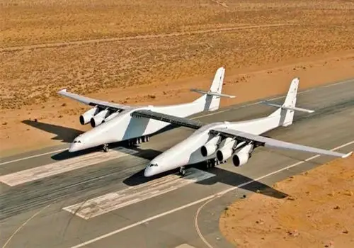 پرواز پر ابهت بزرگترین هواپیمای جهان+ فیلم