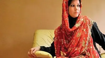 عکسی زیرخاکی از فرزانه کابلی در فیلم های اوایل انقلاب