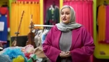 تیپ ساحلی نعیمه نظام‌دوست در کیش